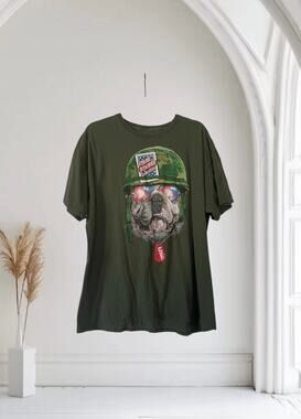 Celebrate Patriotic  Shirt Men’s Green Size X-Large 46-48